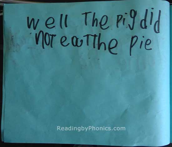 pig pie - Will Children that Learn to Read Early Become Bored at School?