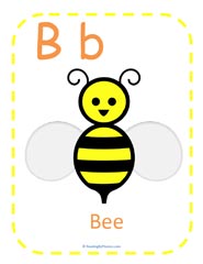 Letter B sound - phonics lesson