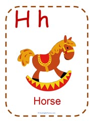 Letter H sound - phonics lesson