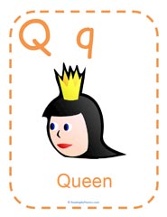 Letter Q sound - phonics lesson