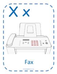 Letter X sound - phonics lesson